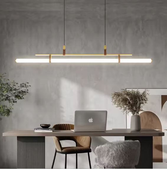 Aero Frosted Tube Pendant Chandelier