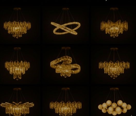 Chandeliers under 50K