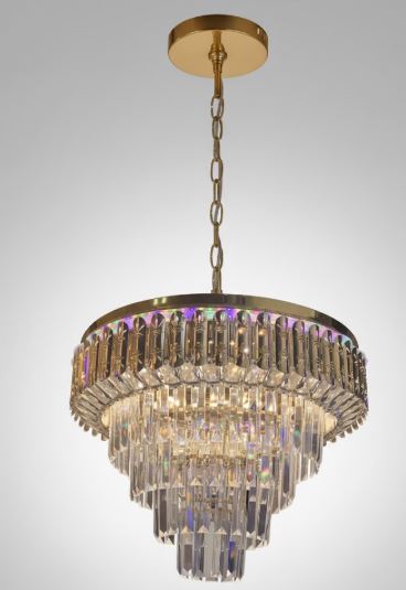 RGB Crystal LED Chandelier Details
