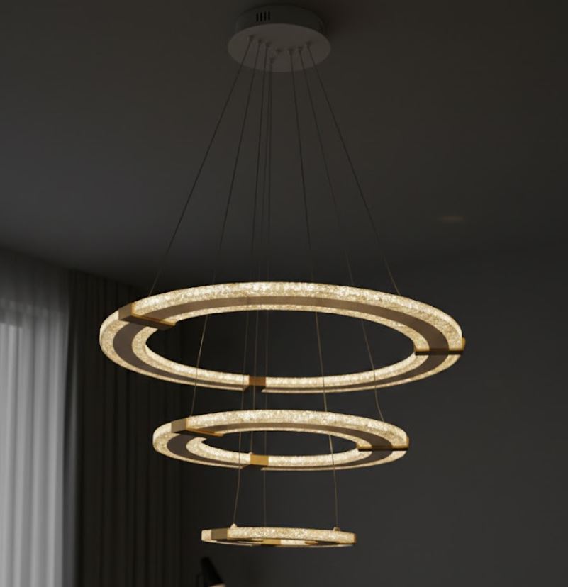 Accent 3 Rings Chandelier Light Accent 3 Rings Chandelier Light