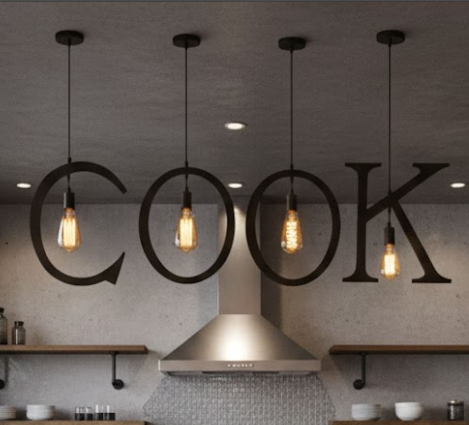 COOK Chandelier for Kitchen COOK Chandelier for Kitchen