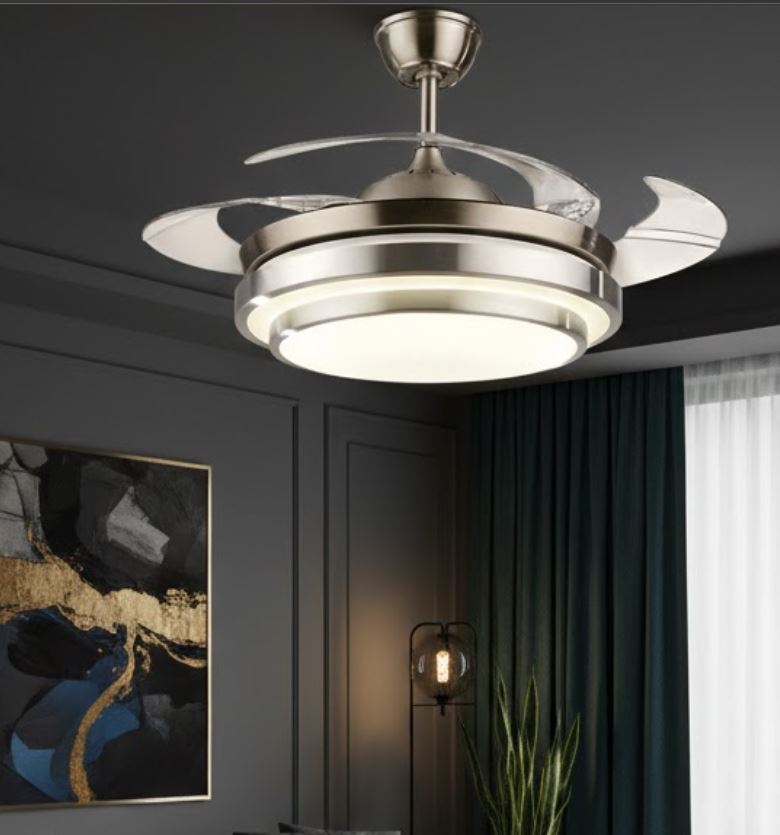Dual Ceiling Fan Chandelier