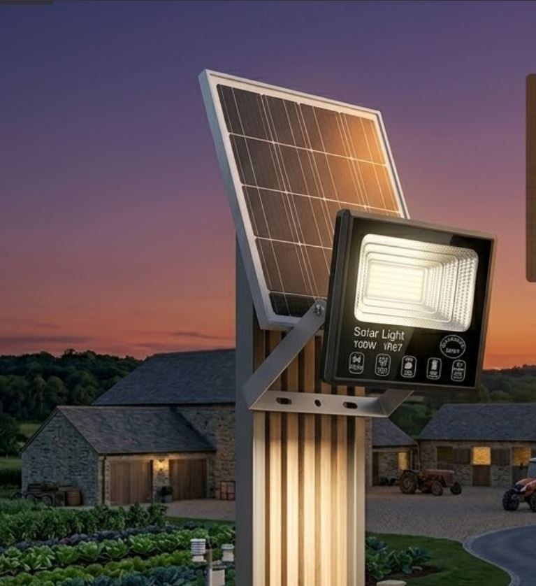 100W-500W Solar Flood Light