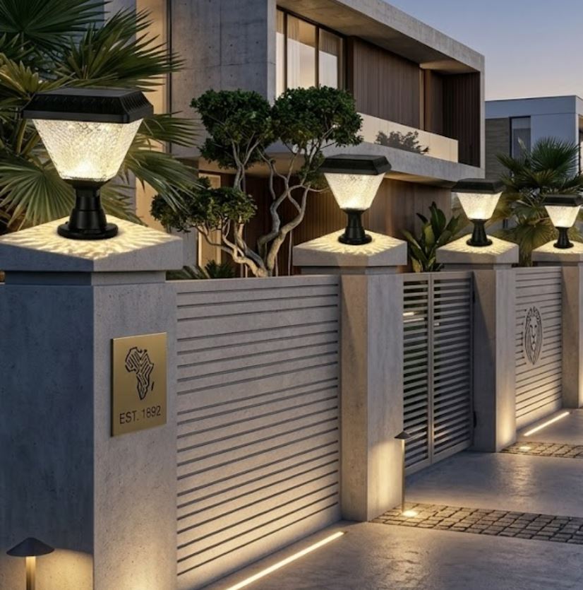 Diamond Gate Pillar Light