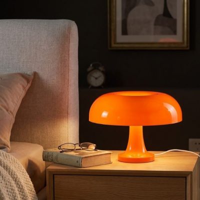 Orange Mushroom Table Lamp