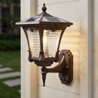 Vintage Solar Fence Lantern