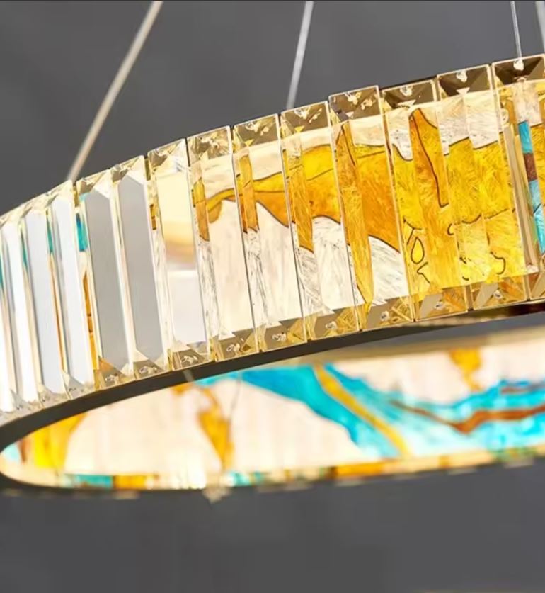 Art-Glass Prism Light