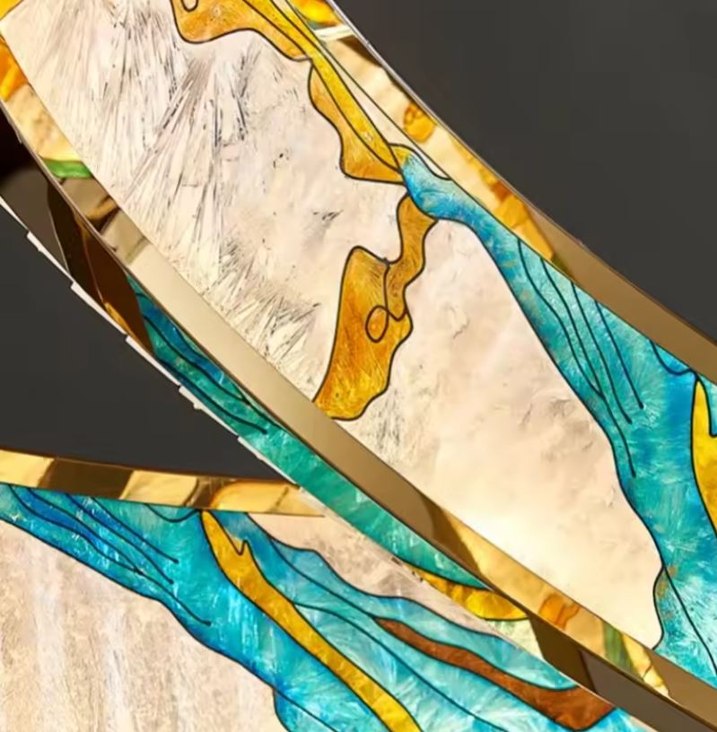 Art Prism Chandelier Light