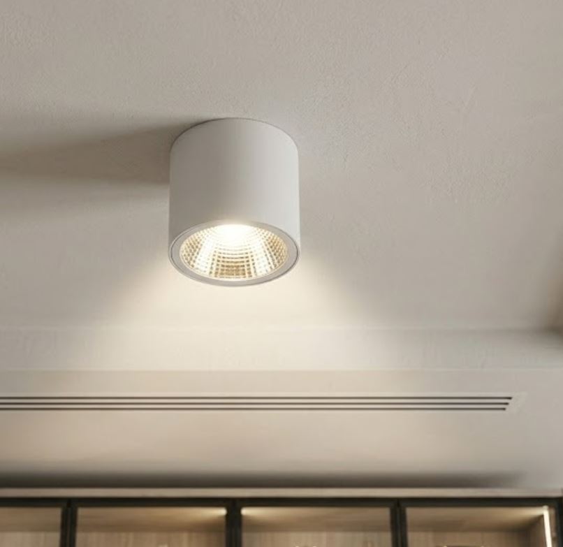 Cantilever Surface Downlight White