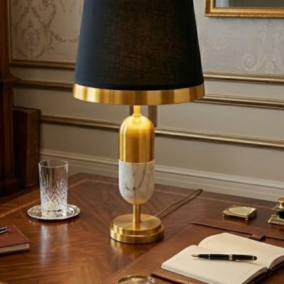 Capsule Marble Table Lamp