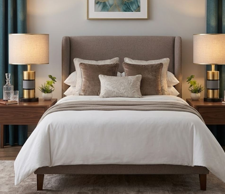 Cylindrical Lamp for Bedroom and Office