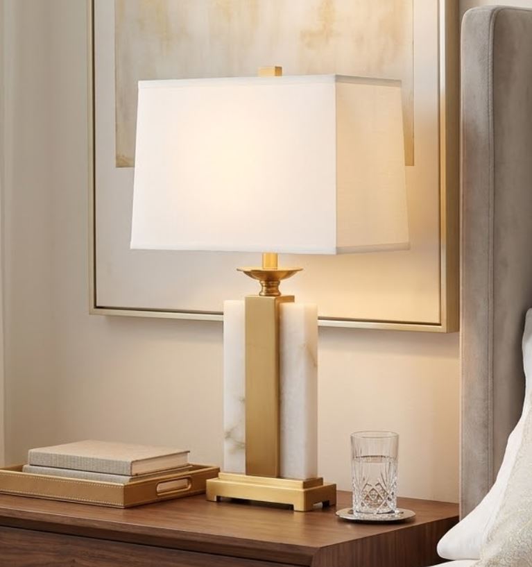 Marble Table Bedside