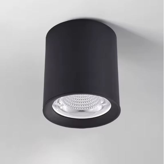 Quality COB Surface Downlight Black