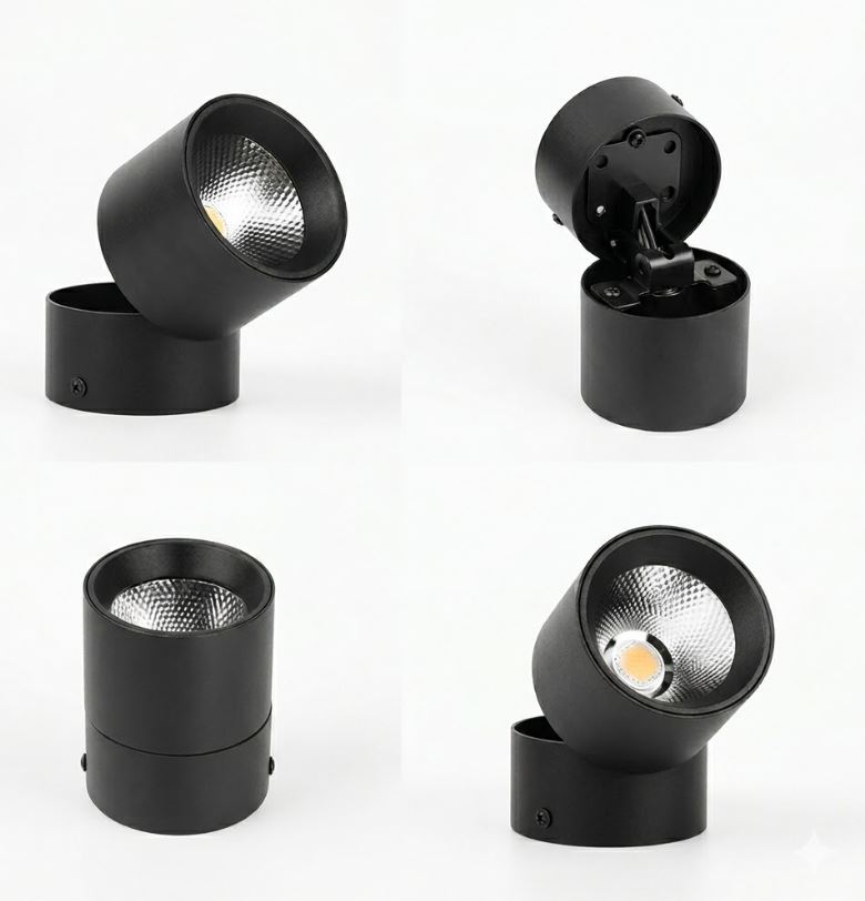 Rotatable Surface Spotlight