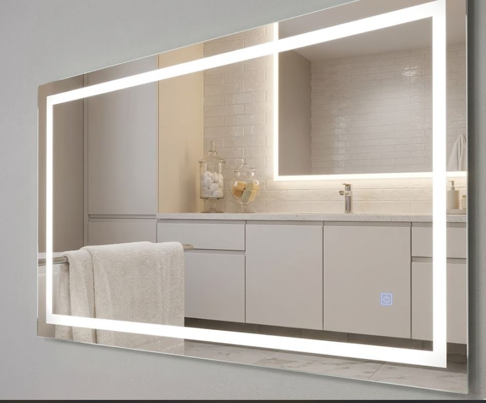 Rectangle LED Frontlit Mirror
