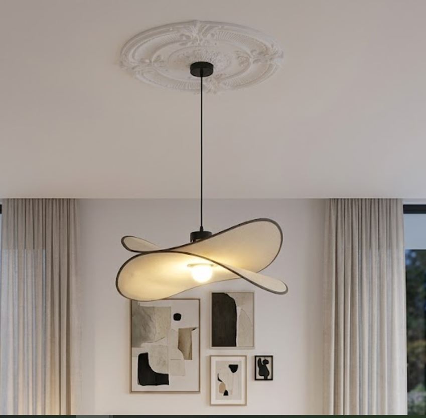 Contoured Fabric Pendant Chandelier Bedroom Contoured Fabric Pendant Chandelier Bedroom