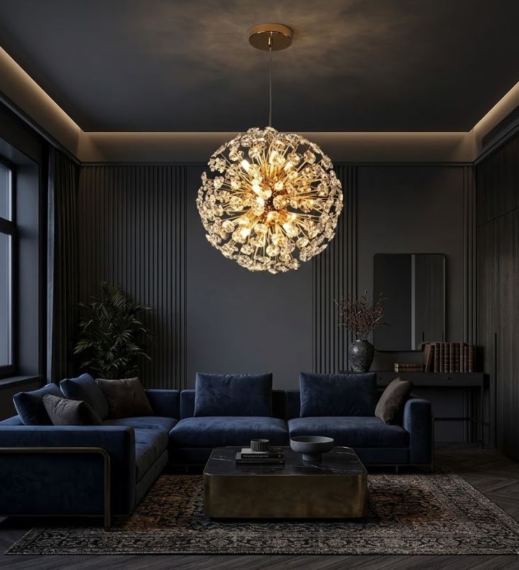 Dandelion Chandelier Light Circle