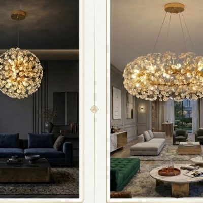 Dandelion Crystal Bloom Chandelier