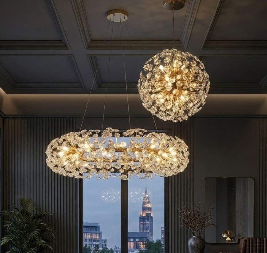 Dandelion Crystal Chandelier