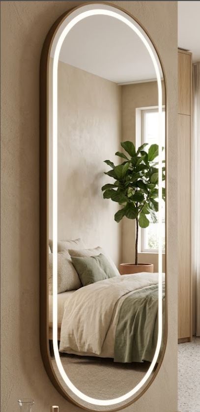 Full-Length Frontlit Mirror LED Full-Length Frontlit Mirror LED