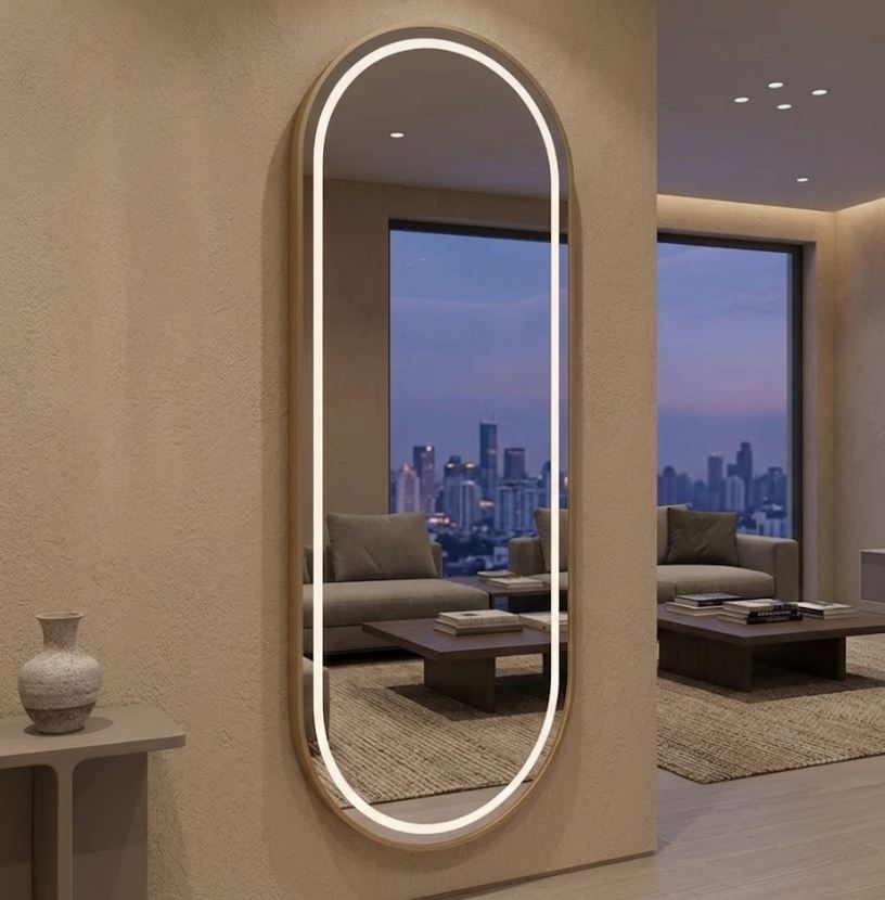 LED Frontlit Salon Mirror