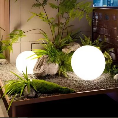 Glowing Ball Outdoor Landscape Lamp