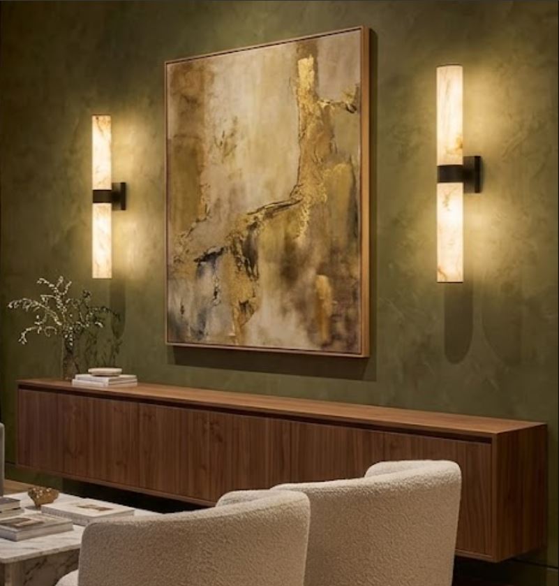 Luxury Alabaster Wall Light