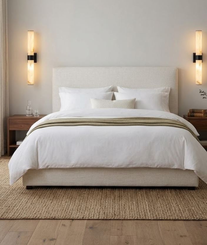 Luxury Alabaster Wall Sconce Light