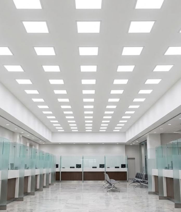 Modular Surface Panel Light Fitting square