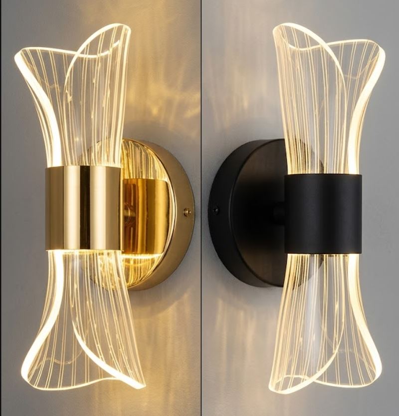Folded Acrylic LED Wall Lamp