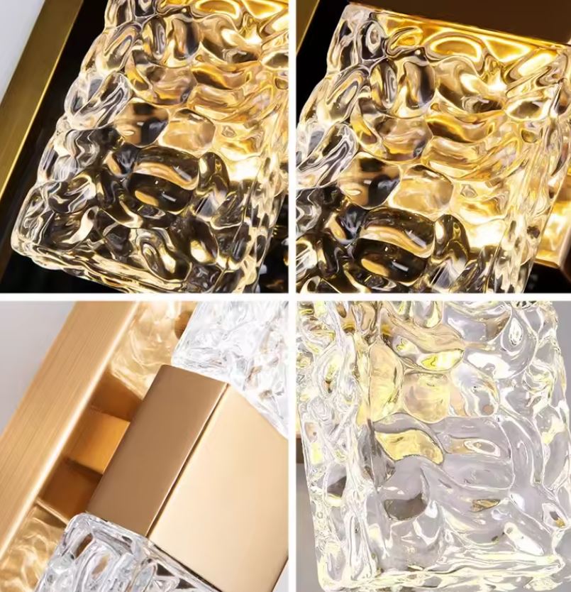 Ice Glass LED Wall Bracket Light Details Ice Glass LED Wall Bracket Light Details