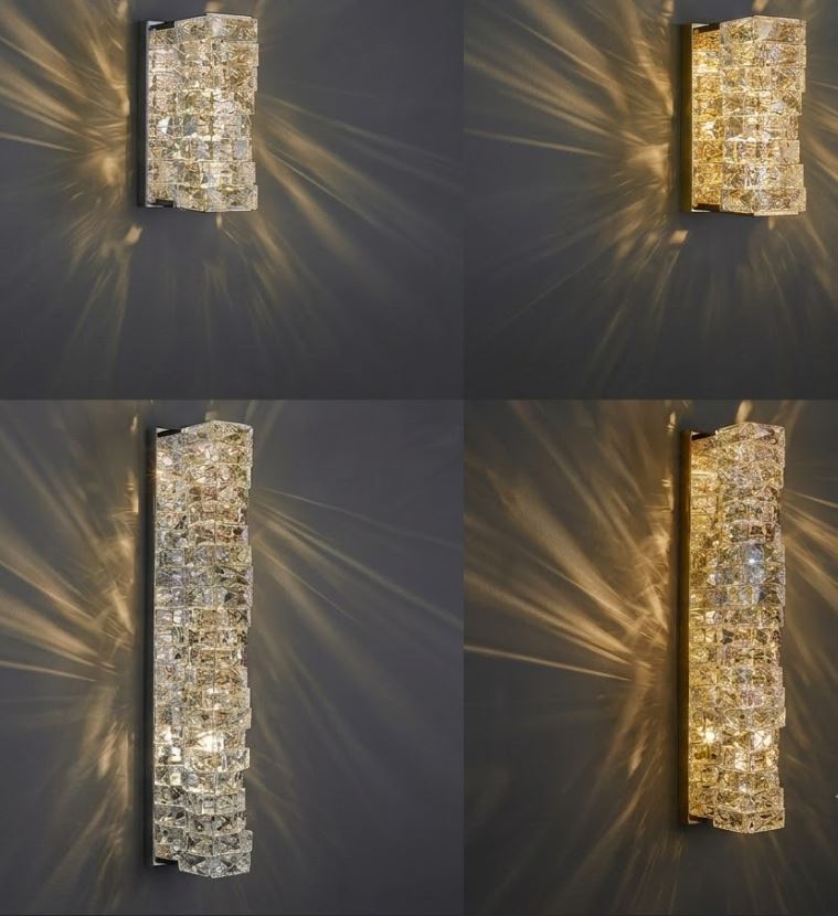 K9 Crystal Wall Light
