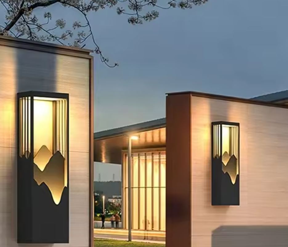 Mountain Pattern LED Wall Lamp