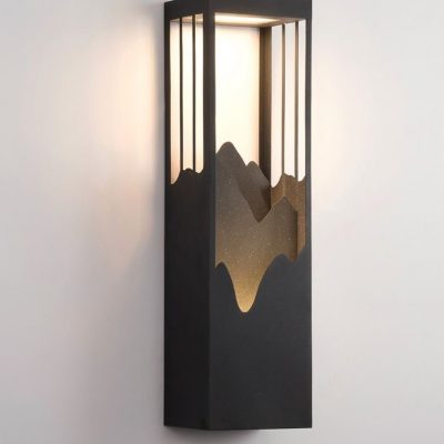 Mountain Landscape LED Outdoor Wall Lamp