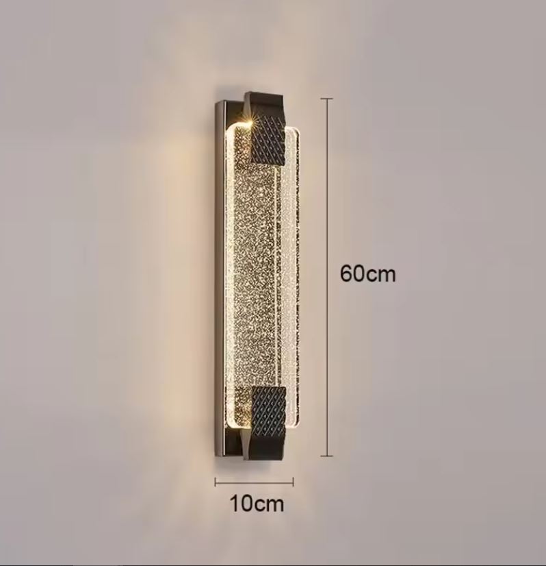 Textured Crystal LED Wall Bracket 60cm Textured Crystal LED Wall Bracket 60cm
