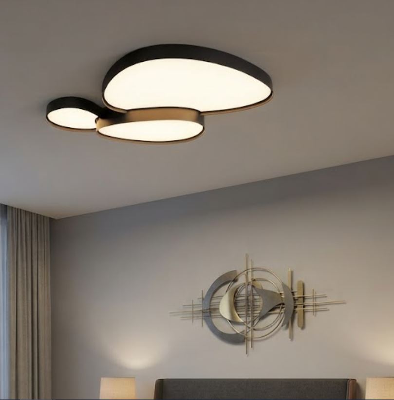 3-Piece LED Flush Ceiling Light