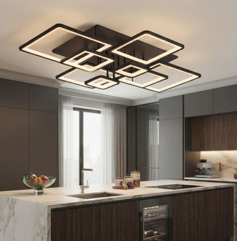 8-Head Flush Mount Ceiling Light warm white 8-Head Flush Mount Ceiling Light warm white