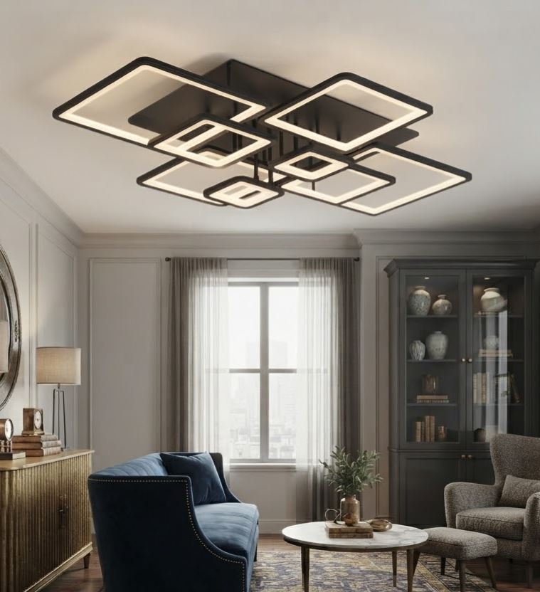 8-Head LED Flush Ceiling Light 8-Head LED Flush Ceiling Light