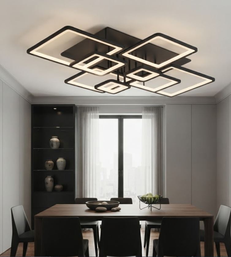 8-Head LED Flush Mount Light 8-Head LED Flush Mount Light