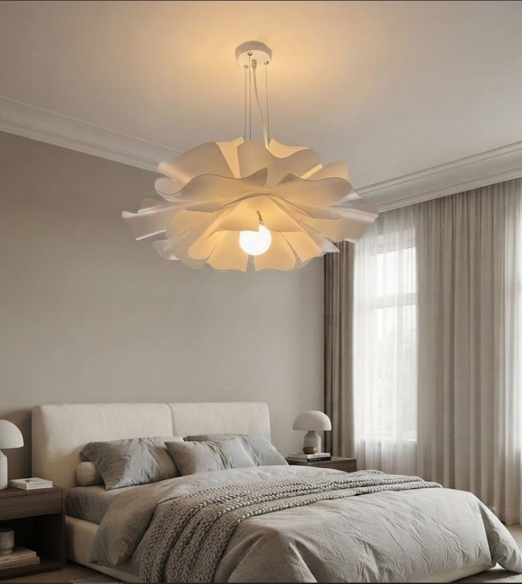 Acrylic Lotus Petal Chandelier Light 60cm