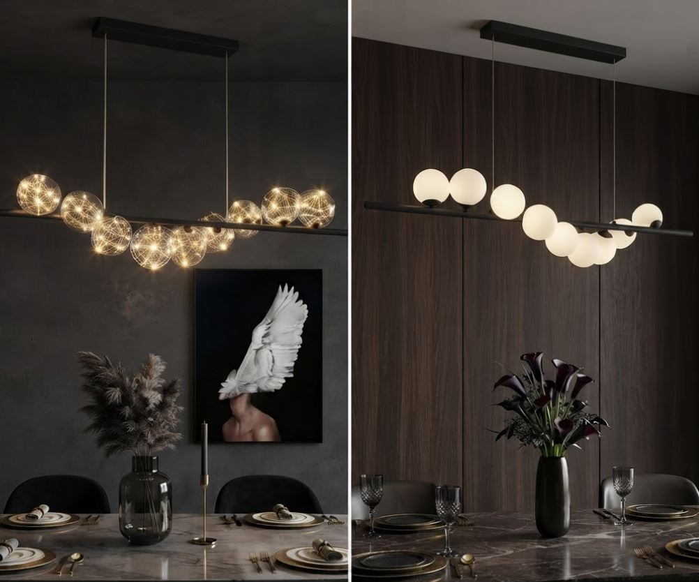 Asymmetrical Linear Pendant Chandelier Asymmetrical Linear Pendant Chandelier