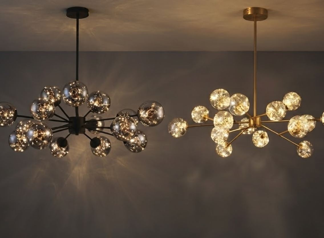 Constellation Glass Pendant Chandelier