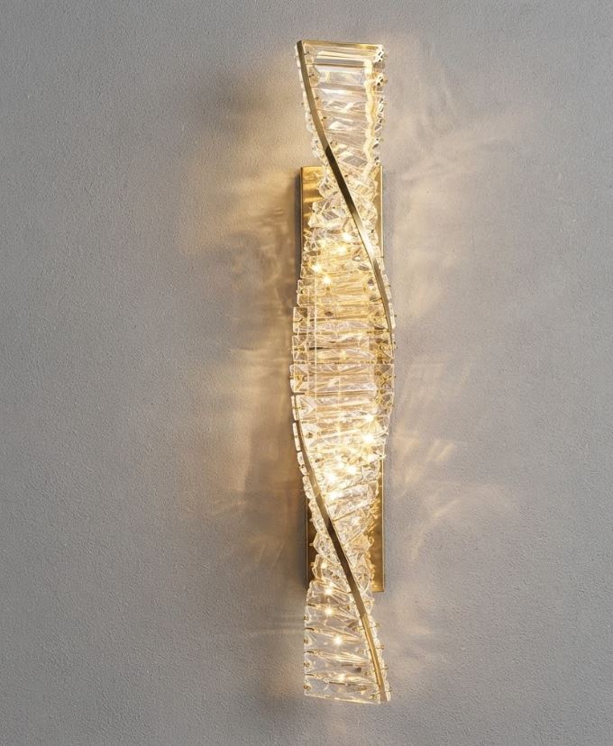 Helical Crystal Wall Lamp Helical Crystal Wall Lamp