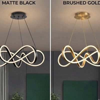 Infinity LED Chandelier for Living Room and Dining Areas
