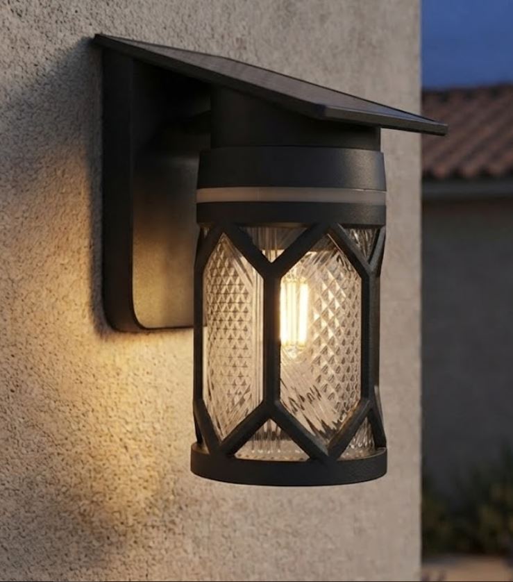 Latest Outdoor Solar Fence Lantern
