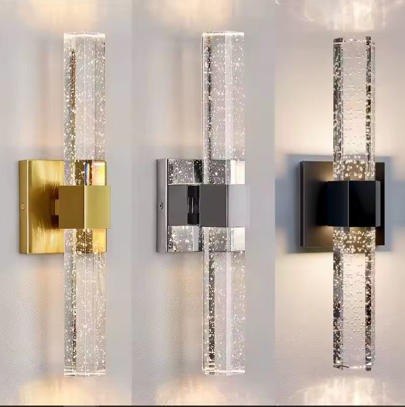 Luxury Crystal LED Wall Sconce