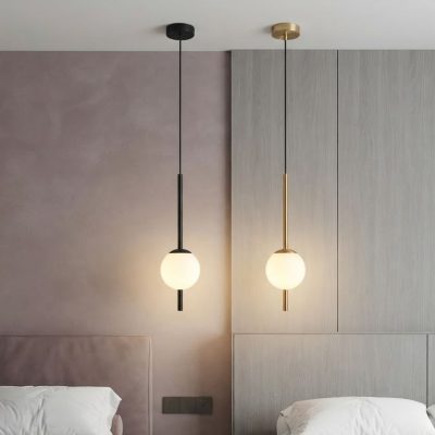 Minimalist Bedside Drop Light Pendant