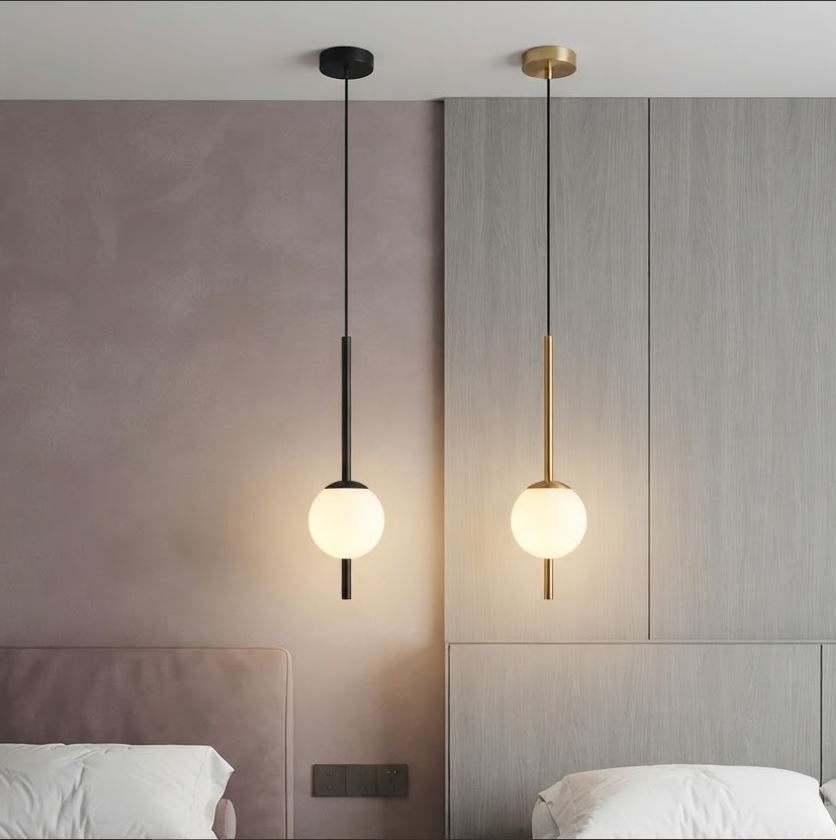 Minimalist Bedside Drop Light Pendant
