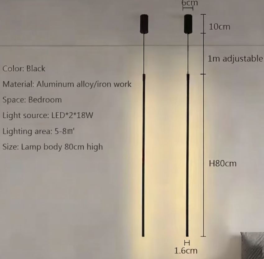 Minimalist Sleek Cylinder Drop Light Description Minimalist Sleek Cylinder Drop Light Description
