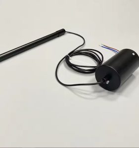 Minimalist Sleek Cylinder Drop Light Live Picture